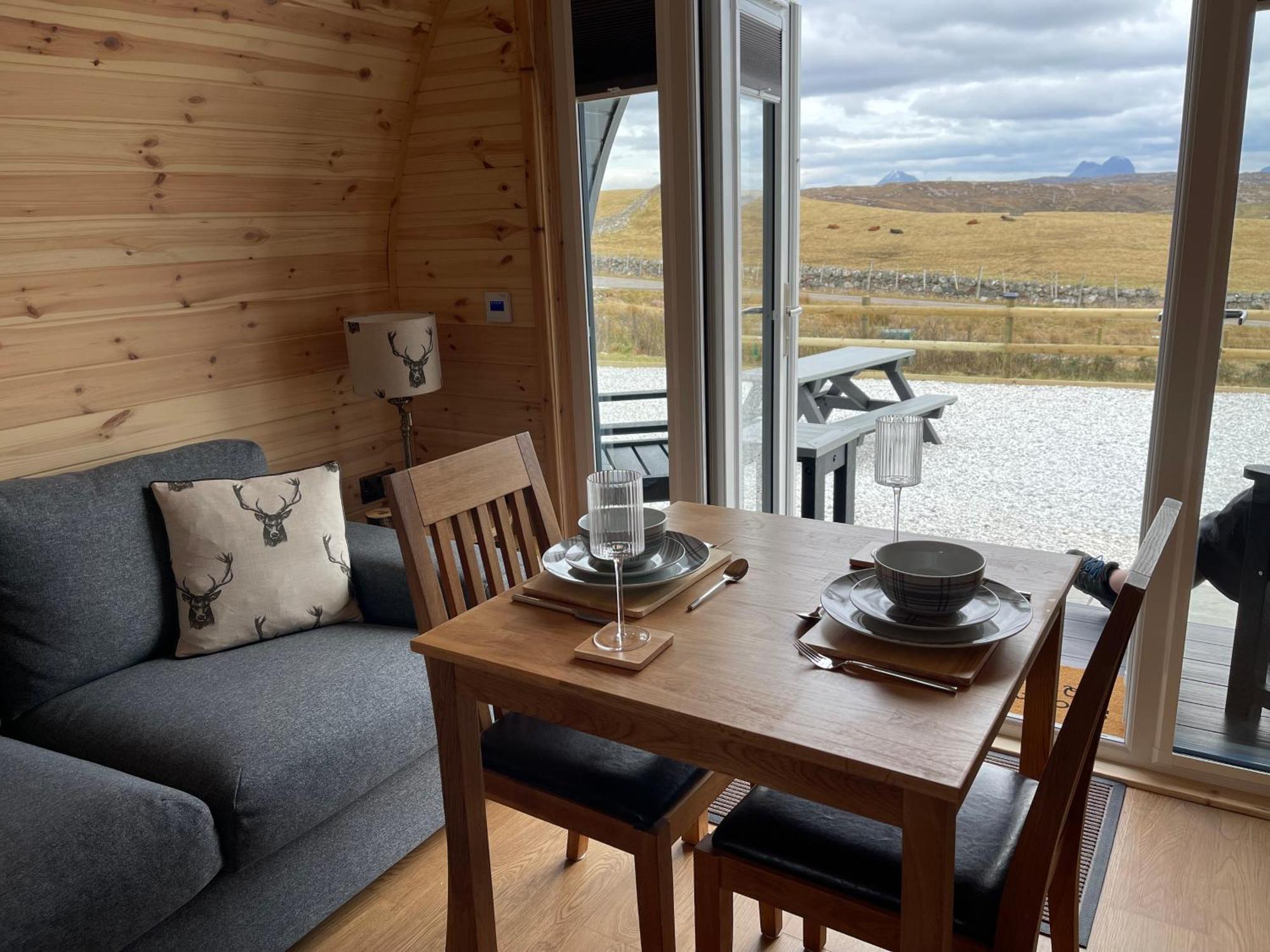 Stoer Pods - Quinag Pod Villa Лохинвер Екстериор снимка